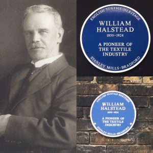 William Halstead Blue Heritage Plaque