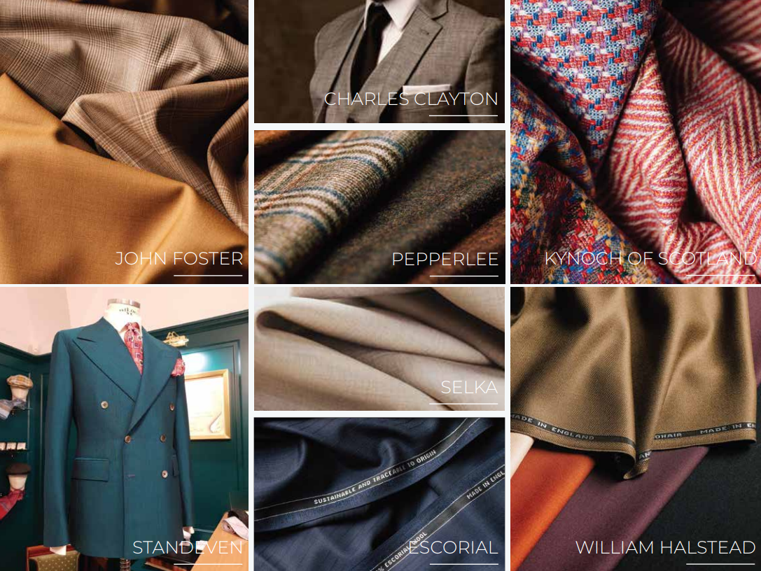 Luxury cloths made in UK. Discover our brands